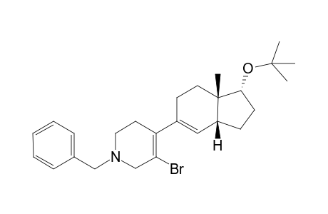 (3S,3aS,7aR)-1-Benzyl-5-bromo-4-(1-tert-butoxy-7a-methyl-2,3,3a,6,7,7a-hexahydro-1-indene-5-yl)-1,2,3,6-dihydropyridine