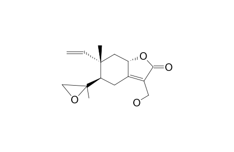 3,4-Epoxy-7,11-dehydro-13-(hydroxymethyl)-elemen-12,8-olide