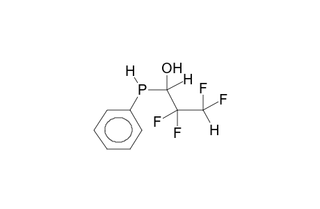 PHENYL(1-HYDROXY-2,2,3,3-TETRAFLUOROPROPYL)PHOSPHINE