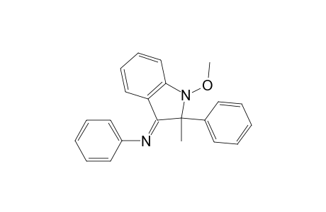 1-Methoxy-2-methyl-2-phenyl-3-(phenylimino)indoline