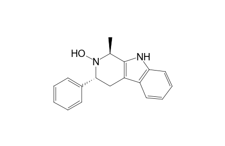 1H-Pyrido[3,4-b]indole, 2,3,4,9-tetrahydro-2-hydroxy-1-methyl-3-phenyl-, trans-
