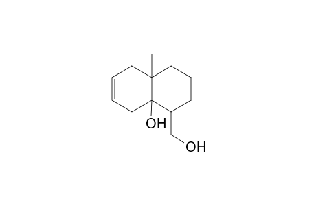 4-(Hydroxymethyl)-1,2,3,4,4a,5,8,,8a-octahydro-8a-methylnaphthalene-4a-ol