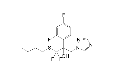 2-(2,4-Difluorophenyl)-1-(butylthio)-1,1-difluoro-3-(1H-1,2,4-triazol-1-yl)-2-propanol