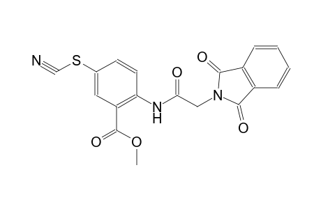 methyl 5-(cyanosulfanyl)-2-{[(1,3-dioxo-1,3-dihydro-2H-isoindol-2-yl)acetyl]amino}benzoate