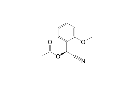 (S)-(-)-2-Acetoxy-2-(2-methoxyphenyl)acetonitrile