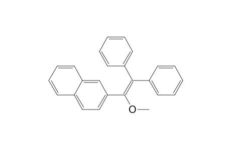 Naphthalene, 2-(1-methoxy-2,2-diphenylethenyl)-
