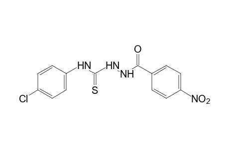 4-(p-chlorophenyl)-1-(p-nitrobenzoyl)-3-thiosemicarbazide