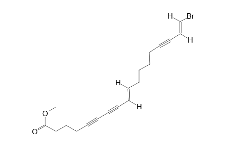 METHYL-18-BROMOOCTADECA-(9E,17E)-DIENE-5,7,15-TRIYNOATE