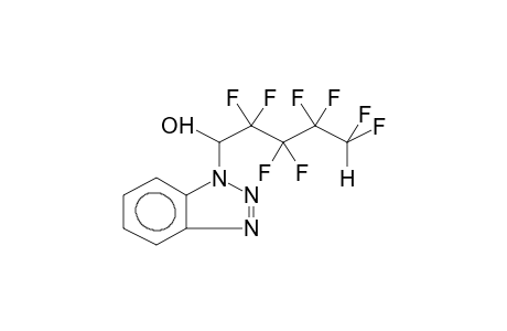 1,5-DIHYDRO-1-(BENZOTRIAZOL-1-YL)OCTAFLUOROPENTAN-1-OL