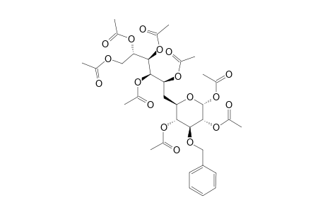 3-O-BENZYL-6-DEOXY-1,2,4,7,8,9,10,11-OCTA-O-ACETYL-D-GLUCO-BETA-D-GLUCO-UNDECOPYRANOSE