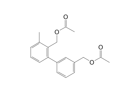 (3-methylbiphenyl-2,3'-diyl)bis(methylene)diacetate