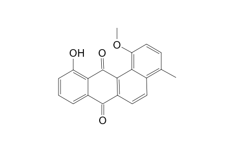11-Hydroxy-1-methoxy-4-methylbenz[a]anthracene-7,12-dione