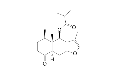 6-BETA-(ISOBUTYRYLOXY)-FURANOEREMOPHILAN-1-ONE