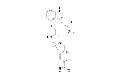 methyl (4-{3-[tert-butyl(4-nitrobenzyl)amino]-2-hydroxypropoxy}-1H-indol-3-yl)acetate