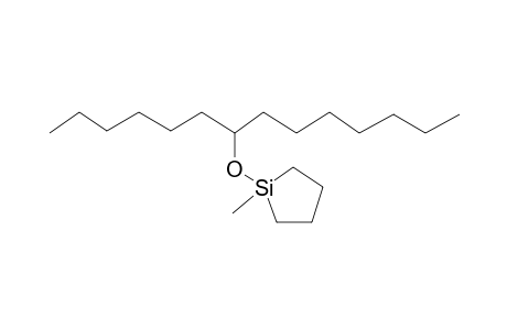 1-[(1-Hexyloctyl)oxy]-1-methylsilolane