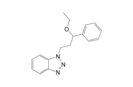 1-(3-ETHOXY-PHENYLPROPYL)-BENZOTRIAZOLE