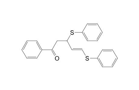 (E)-1-Phenyl-3,5-bis(phenylthio)pent-4-en-1-one