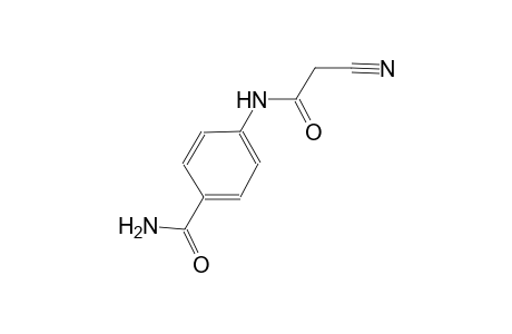 4-[(cyanoacetyl)amino]benzamide
