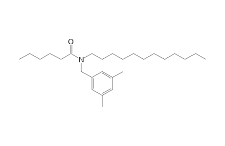 Hexanamide, N-(3,5-dimethylbenzyl)-N-dodecyl-