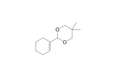 2-(cyclohex-1-en-1-yl)-5,5-dimethyl-1,3-dioxane