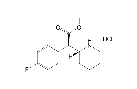 (+/-)-threo-4-Fluoromethylphenidate hydrochloride