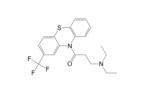 10H-Phenothiazine, 10-[3-(diethylamino)-1-oxopropyl]-2-(trifluoromethyl)-