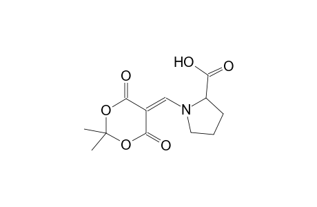 proline, 1-[(2,2-dimethyl-4,6-dioxo-1,3-dioxan-5-ylidene)methyl]-