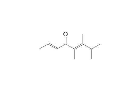 5,6,7-Trimethylocta-2,5-dien-4-one