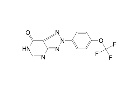7H-1,2,3-Triazolo[4,5-d]pyrimidin-7-one, 2,6-dihydro-2-(4-trifluoromethoxyphenyl)-