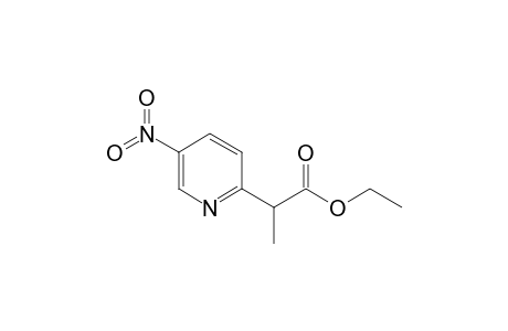 2-[1'-(Ethoxycarbonyl)ethyl]-5-nitropyridine