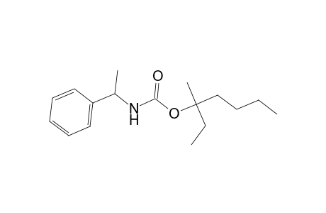 Carbamic acid, (.alpha.-methylbenzyl)-, 1-ethyl-1-methylpentyl ester