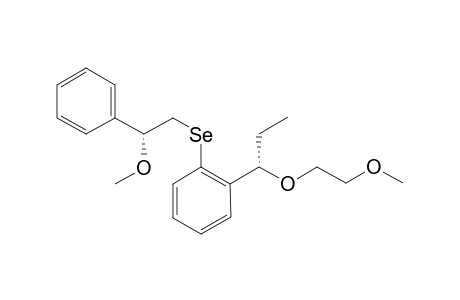 1-[(S)-1-(2-Methoxyethoxy)propyl]-2-[(R)-[(2-methoxy-2-phenyl)ethyl]selenobenzene