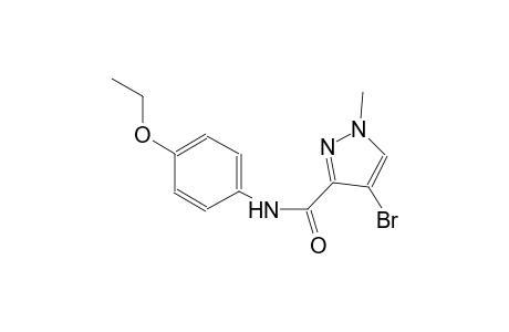 4-bromo-N-(4-ethoxyphenyl)-1-methyl-1H-pyrazole-3-carboxamide
