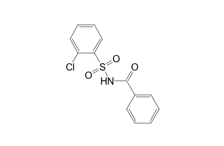 N-(2-chlorophenyl)sulfonylbenzamide