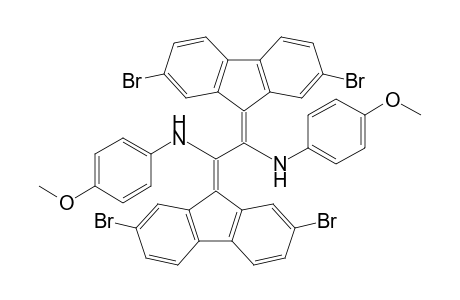 1,2-Bis(2,7-dibromofluorenylidene)-1,2-bis(4-methoxyphenylamino)ethane