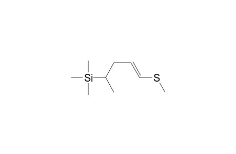 (E)-1-Methylthio-4-trimethylsilyl-1-pentene
