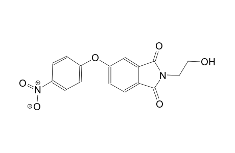 1H-isoindole-1,3(2H)-dione, 2-(2-hydroxyethyl)-5-(4-nitrophenoxy)-