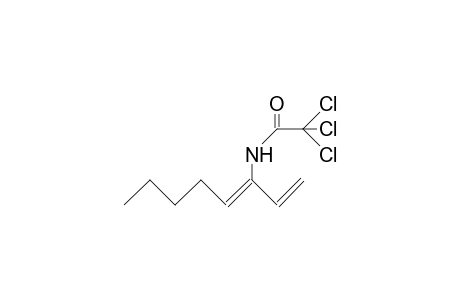 (Z)-2,2,2-Trichloro-N-(1,3-octadien-3-yl)-acetamide