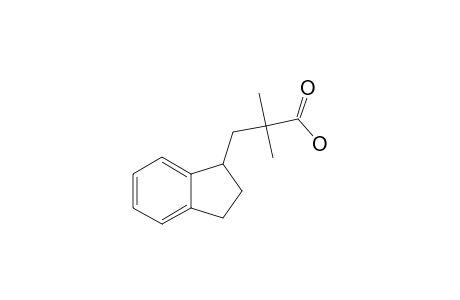 3-(1'-INDANYL)-2,2-DIMETHYLPROPIONIC-ACID