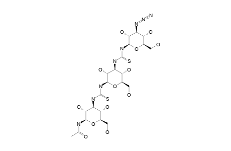 #34;N-ACETYL-3-DEOXY-3-[N'-[3-DEOXY-3-[N'-(3-AZIDO-3-DEOXY-BETA-D-GLUCOPYRANOSYL)-THIOUREIDO]-BETA-D-GLUCOPYRANOSYL]-THIOUREIDO]-BETA-D-GLUCOPYRANOSYLAM