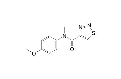 N-methyl-1,2,3-thiadiazole-4-carboxy-p-anisidide