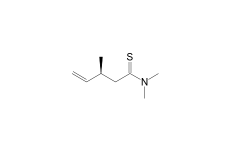 (S)-N,N-Dimethyl-3-methylpent-4-enethioamide