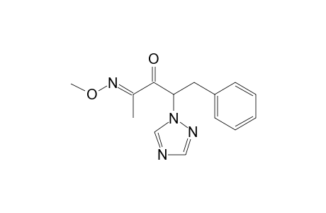 2,3-Pentanedione, 5-phenyl-4-(1H-1,2,4-triazol-1-yl)-, 2-(O-methyloxime)