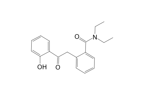 N,N-diethyl-2-[2-(2-hydroxyphenyl)-2-keto-ethyl]benzamide