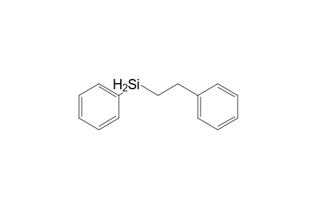 (2-Phenyl)-1-ethyl)(phenyl)silane