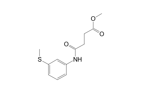 Methyl 4-{[3-(methylthio)phenyl]amino}-4-oxobutanoate