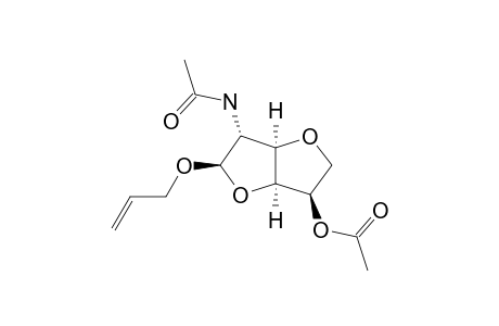 ALLYL-2-ACETAMIDO-5-O-ACETYL-3,6-ANHYDRO-2-DEOXY-BETA-D-GLUCOFURANOSIDE