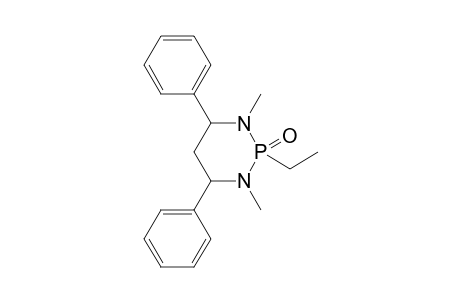 2-Ethyl-1.3-dimethyl-4,6-diphenyl-1,3,2-diazaphosphorinane - 2-oxide