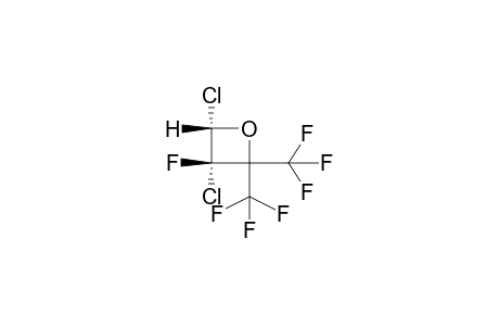CIS-2,2-BIS(TRIFLUOROMETHYL)-3,4-DICHLORO-3-FLUOROOXETANE