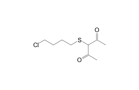 3-(4-Chlorobutyl)thio-2,4-pentanedione